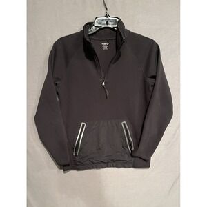 Old Navy Dynamic Fleece Pullover Boys‎ XL 14-16 Black Quarter Zip Active Jacket